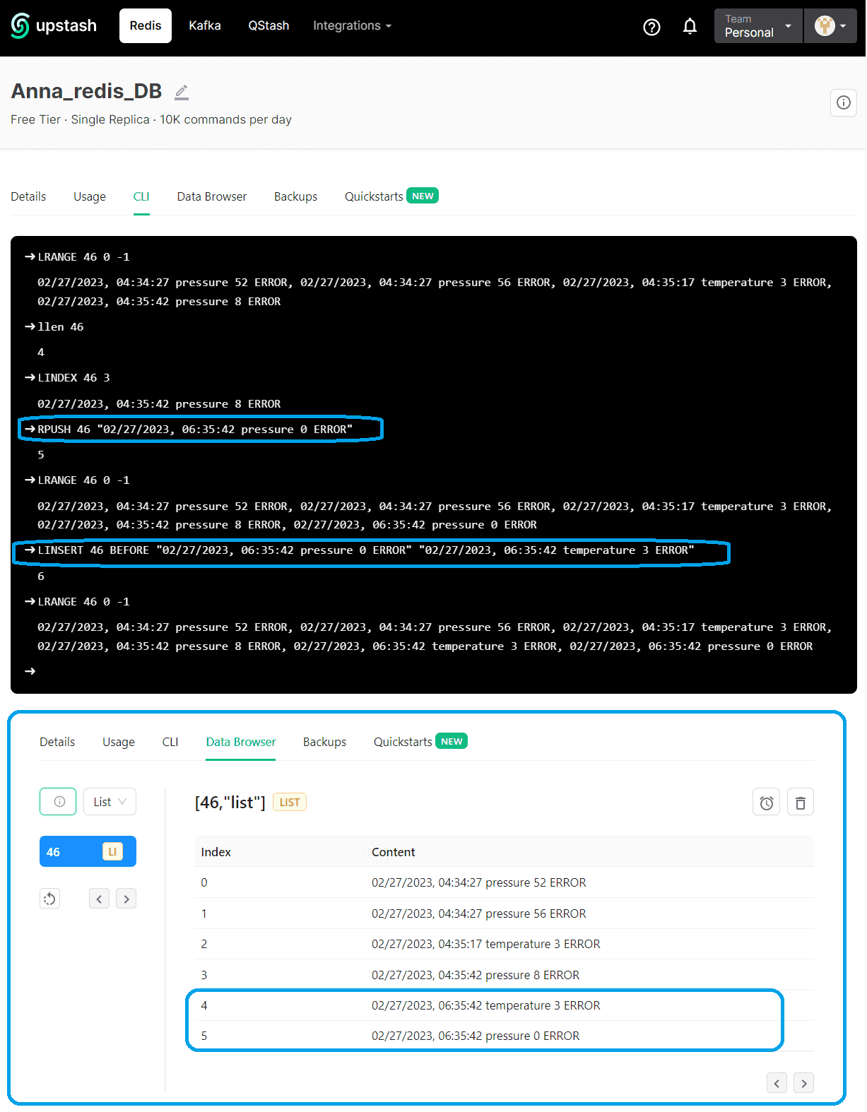 Redis CLI