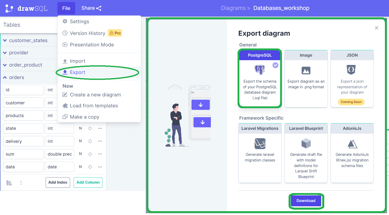 DDL PostgreSQL